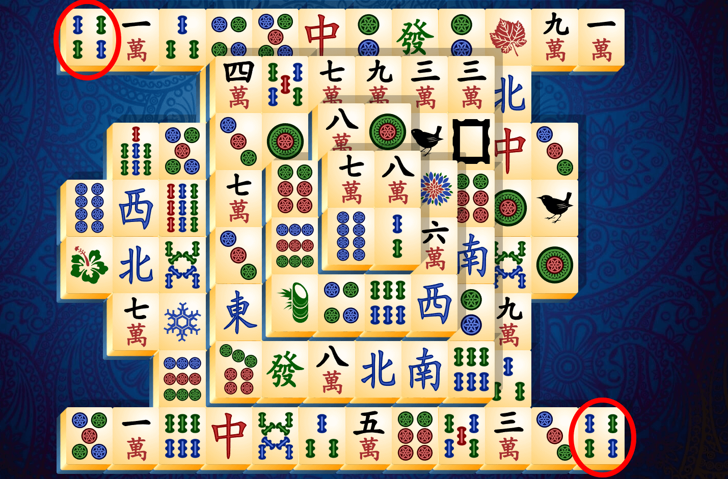 Tutoriel Mahjong Solitaire, étape 5