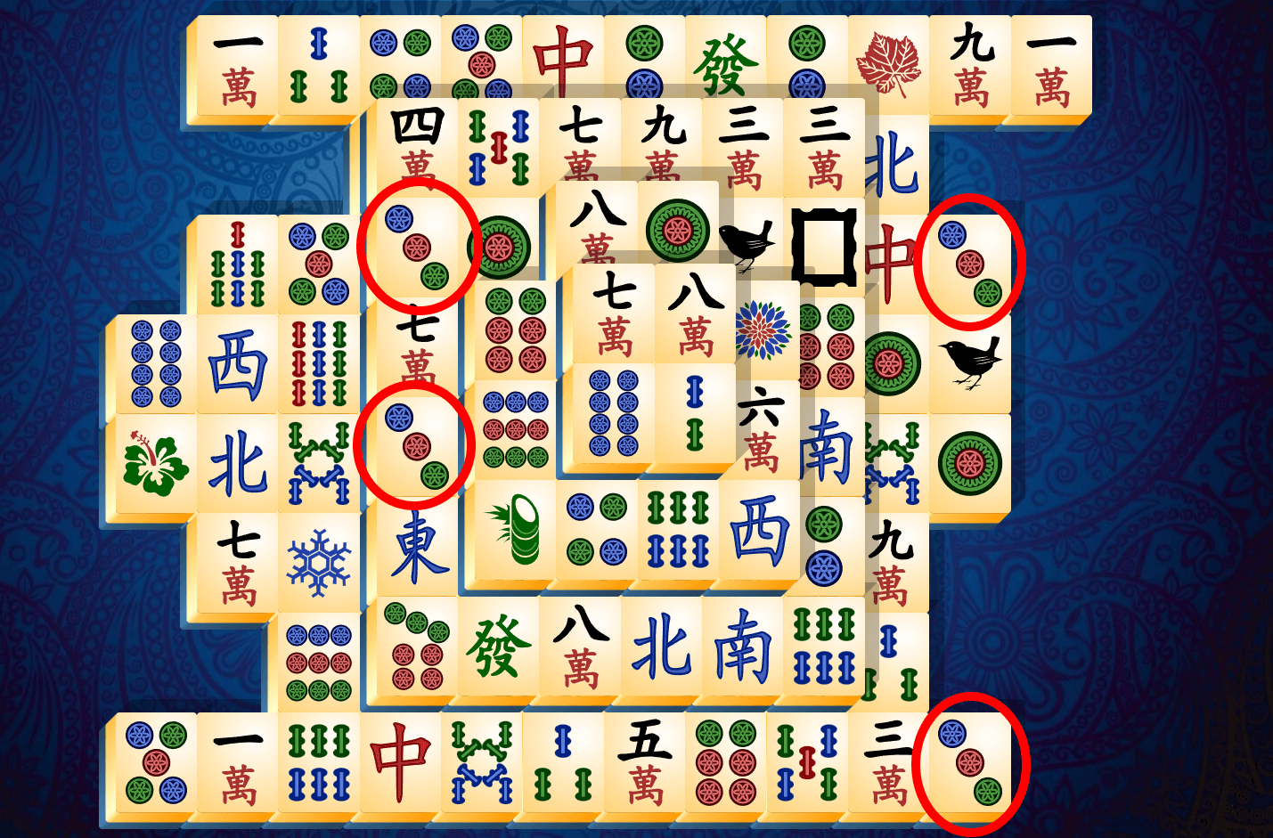 Tutoriel Mahjong Solitaire, étape 6