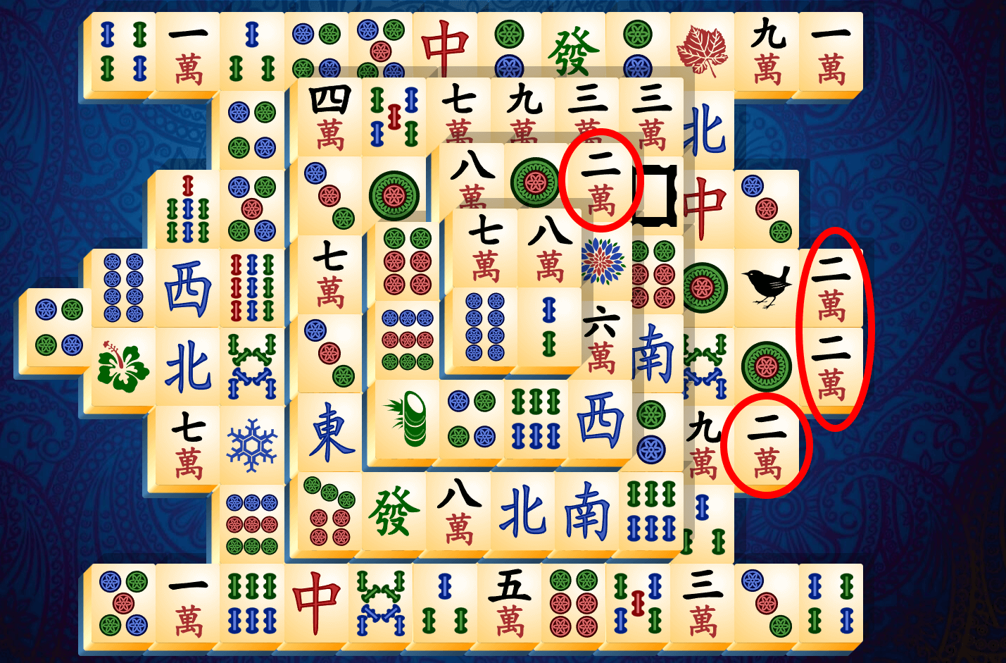 Tutoriel Mahjong Solitaire, étape 3