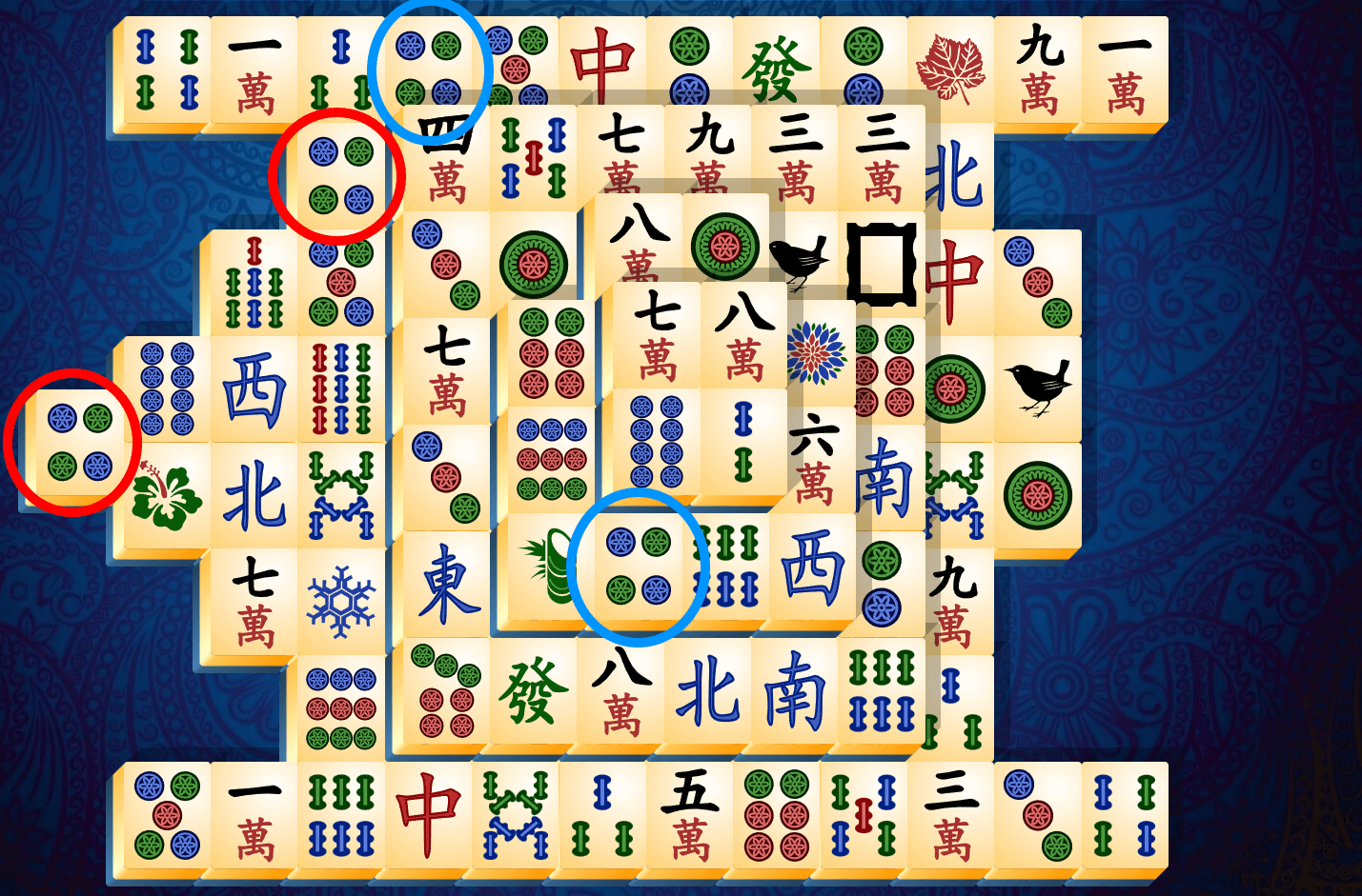 Tutoriel Mahjong Solitaire, étape 4