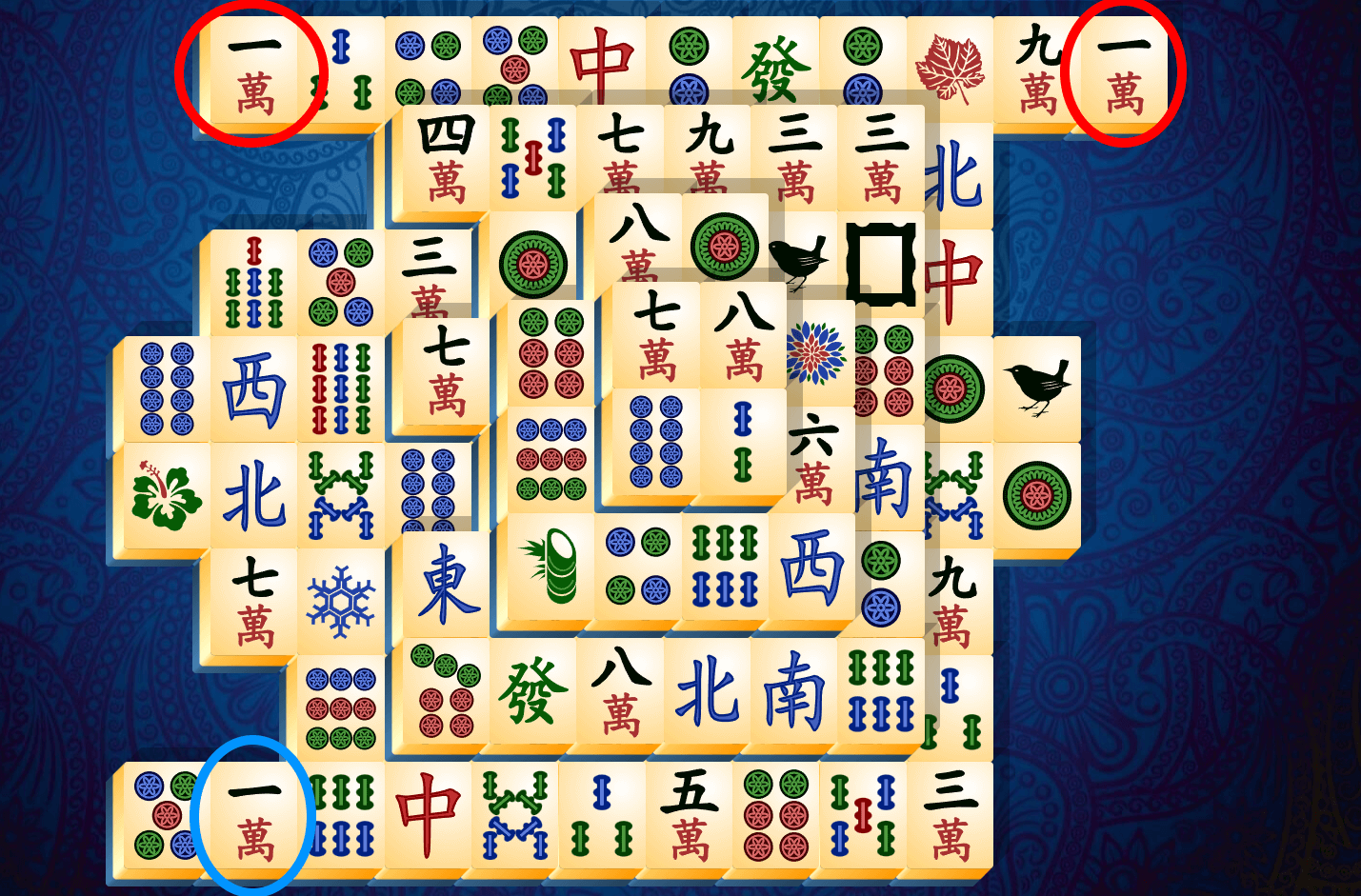Tutoriel Mahjong Solitaire, étape 7
