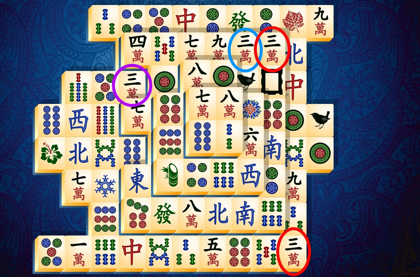 Tutoriel Mahjong Solitaire, étape 8