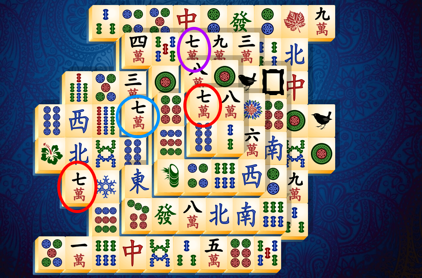 Tutoriel Mahjong Solitaire, étape 9